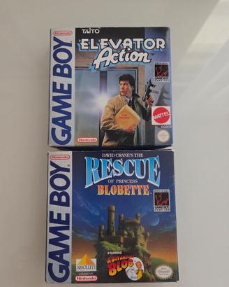 Giochi Nintendo Gameboy  Elevator action,  Rescue 