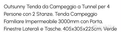 Tenda da campeggio