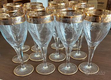 Bicchieri in oro zecchino