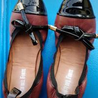 Ballerine nere e marroni, n. 37