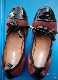 Ballerine nere e marroni, n. 37