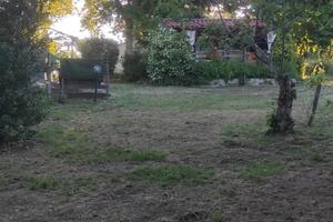 Terreno con due piccoli fabbricati