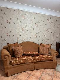 Divano curvo stile classic
