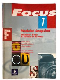 Libro di Inglese Focus 1 manuale di lingua inglese