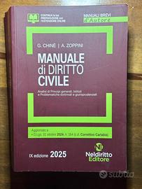 Manuale di diritto civile - NLD 2025