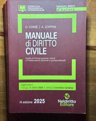 Manuale di diritto civile - NLD 2025