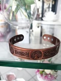 bracciale in rame con magneti 