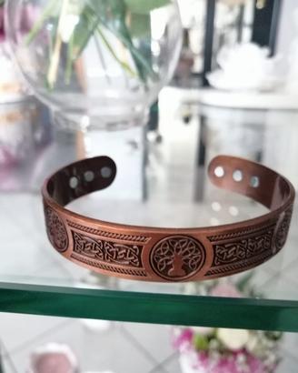 bracciale in rame con magneti 