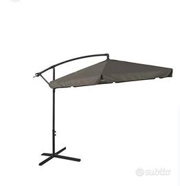 Ombrellone da Giardino a braccio ruotabile