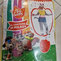 Milady 44 gatti vestito Carnevale 