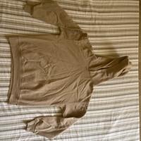 felpa bambino bejge Zara