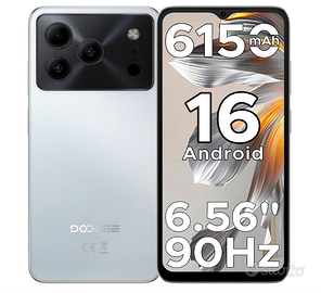 DOOGEE Note 56 Smartphone 6150 mAh NUOVO ✅