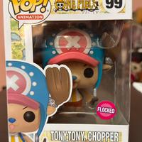 Tony Chopper n.99-Flocked-OnePiece-FunkoPop NUOVO