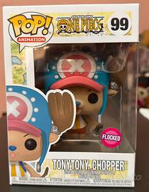 Tony Chopper n.99-Flocked-OnePiece-FunkoPop NUOVO