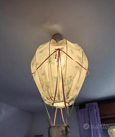 lampadario mongolfiera bimbi