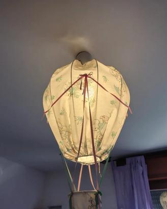 lampadario mongolfiera bimbi