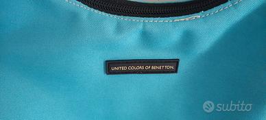Borsa turchese Benetton