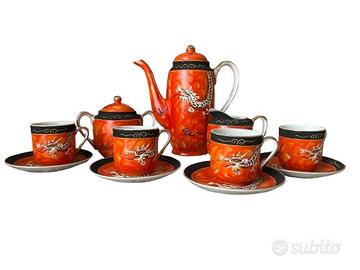 Servizio Cinese da caffè antico