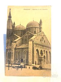 Cartolina Padova 1930 Basilica S. Antonio