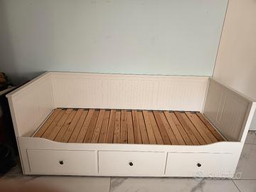 Letto divano IKEA HEMNES bianco соn materasso 
