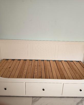Letto divano IKEA HEMNES bianco соn materasso 