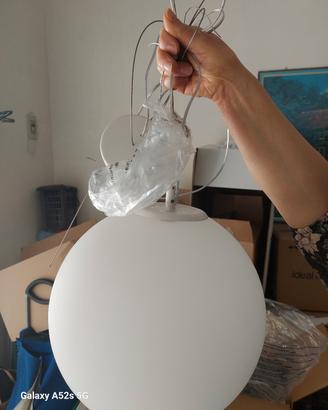  3 lampadarii palla ideal lux nuovi