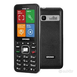 BRONDI KING 2+ TELEFONO CELLULARE DISPLAY 2.4" DU