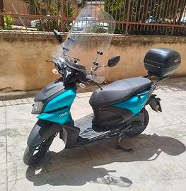 Yamaha Cygnus Ray ZR 125 Matt Cyan