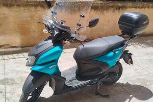 Yamaha Cygnus Ray ZR 125 Matt Cyan