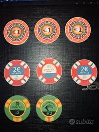 Lotto Fiches/Gettoni Casinò Perla (Hit Stars) 