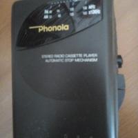 Phonola radio stereo cassette portatile