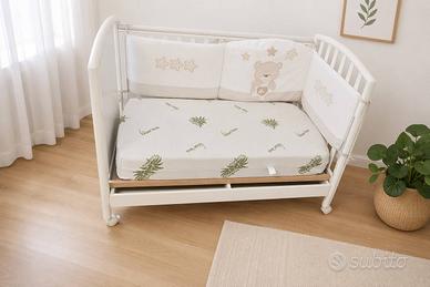 Lettino Pali come Nuovo + Materasso e Accessori