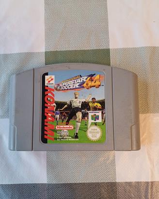 nintendo64 cassetta International Superstar socce