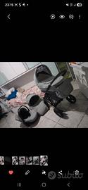 trio passeggino Momont 