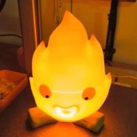 Calcifer Lampada Led Light Studio Ghibli castello