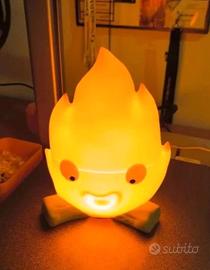Calcifer Lampada Led Light Studio Ghibli castello
