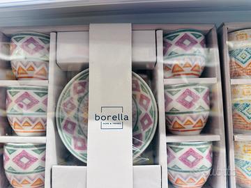 Borella caffe 6piatti 6tazza