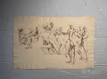 Incisione a Bulino Lagoy XVIII Secolo