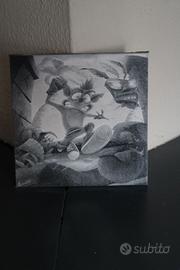 Quadretto Crash Bandicoot – 15×15 cm
