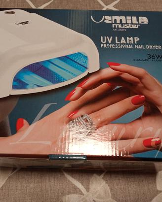 MUSTER FORNELLETTO UNGHIE LAMPADA UV SMILE 36W