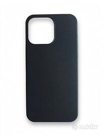 Cover iPhone 15 Pro max _Nera Opaca Silicone 