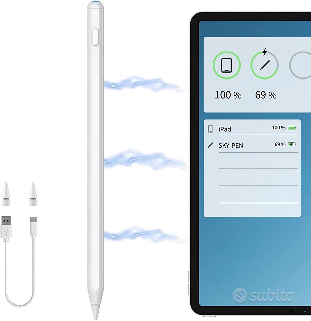 Stilo per Penna iPad con Ricarica Wireless di Tipo - Telefonia In vendita a  Alessandria