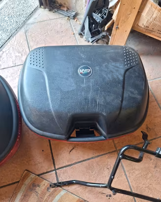 Tris valige guvi monokey +telai completi per honda