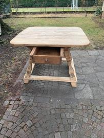 Tavolo antico da stube primo 800