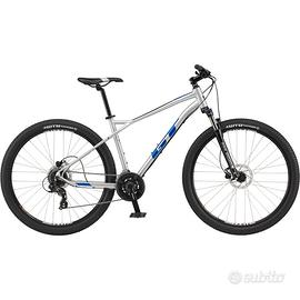 GT Aggressor Expert MTB 29" - Silver, Taglia L