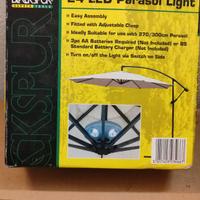 luce led per ombrellone