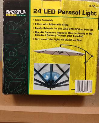 luce led per ombrellone