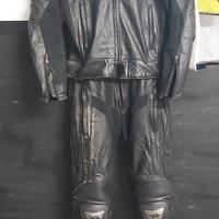 tuta moto spyke in pelle 46