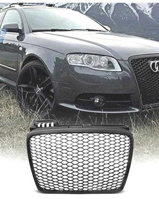 GRIGLIA AUDI A4 B7 04-07 LOOK RS NERO LUCIDO