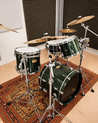 batteria pearl custom maple shell